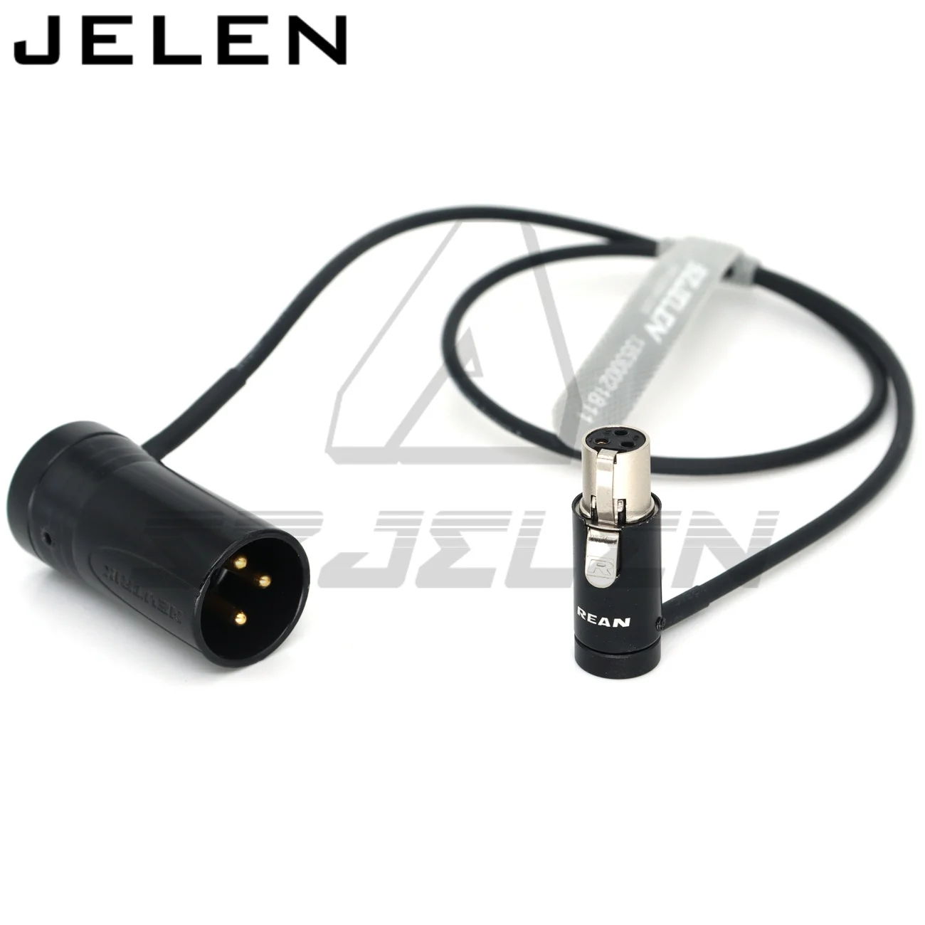 Low Profile TA3F to XLR 3 Pin Male Audio Cable for Lectrosonics Receivers