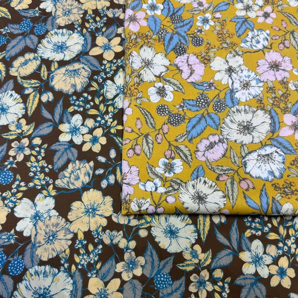 100x148cm Bramble 100s Poplin Grade A Long Staple Cotton Fabric, Tela Algodon Telas Para Costura Sewing Supplies