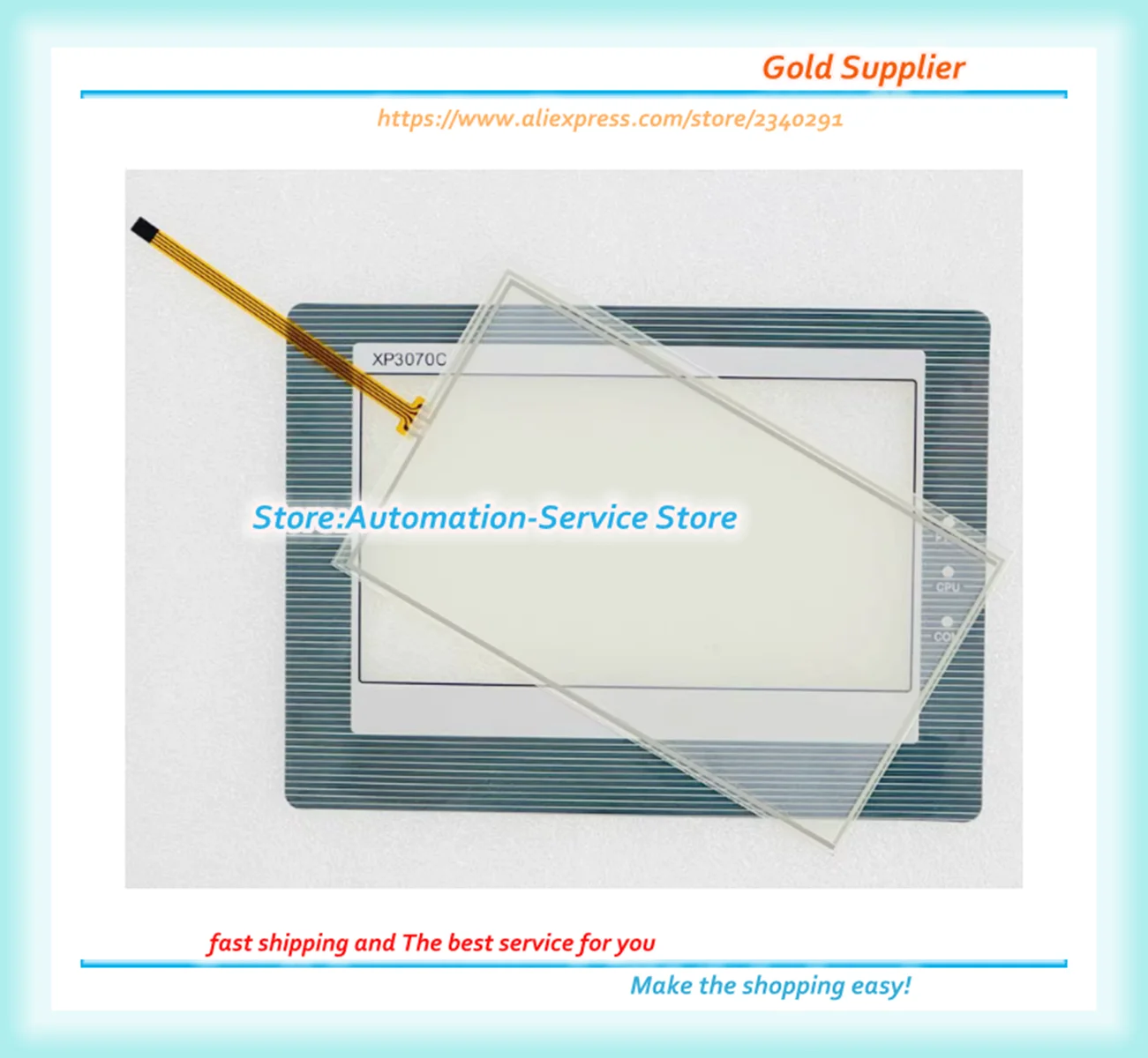 XP3070C Touch Panel Glass New Mask XP3070C-T