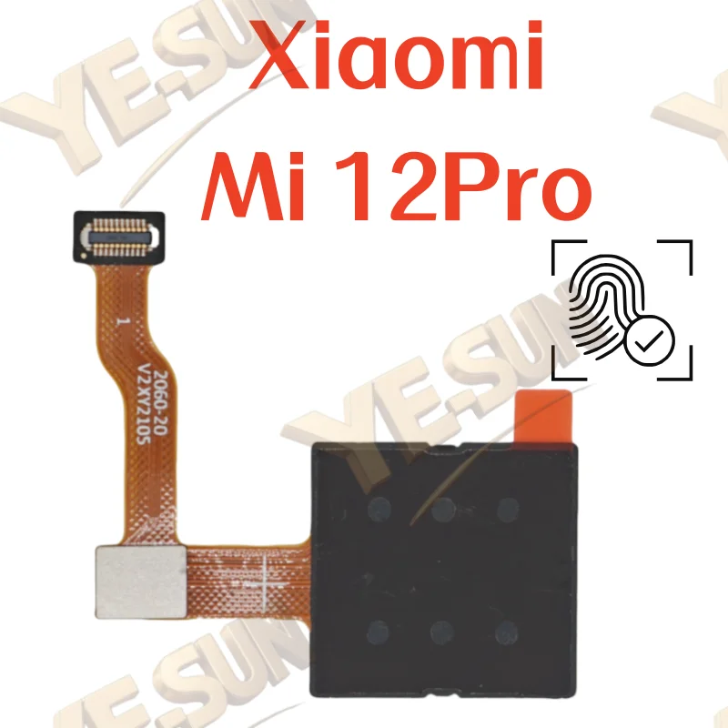 

Для Xiaomi Mi 12Pro датчик отпечатков пальцев домашняя кнопка меню с боковым включением и выключением Flex