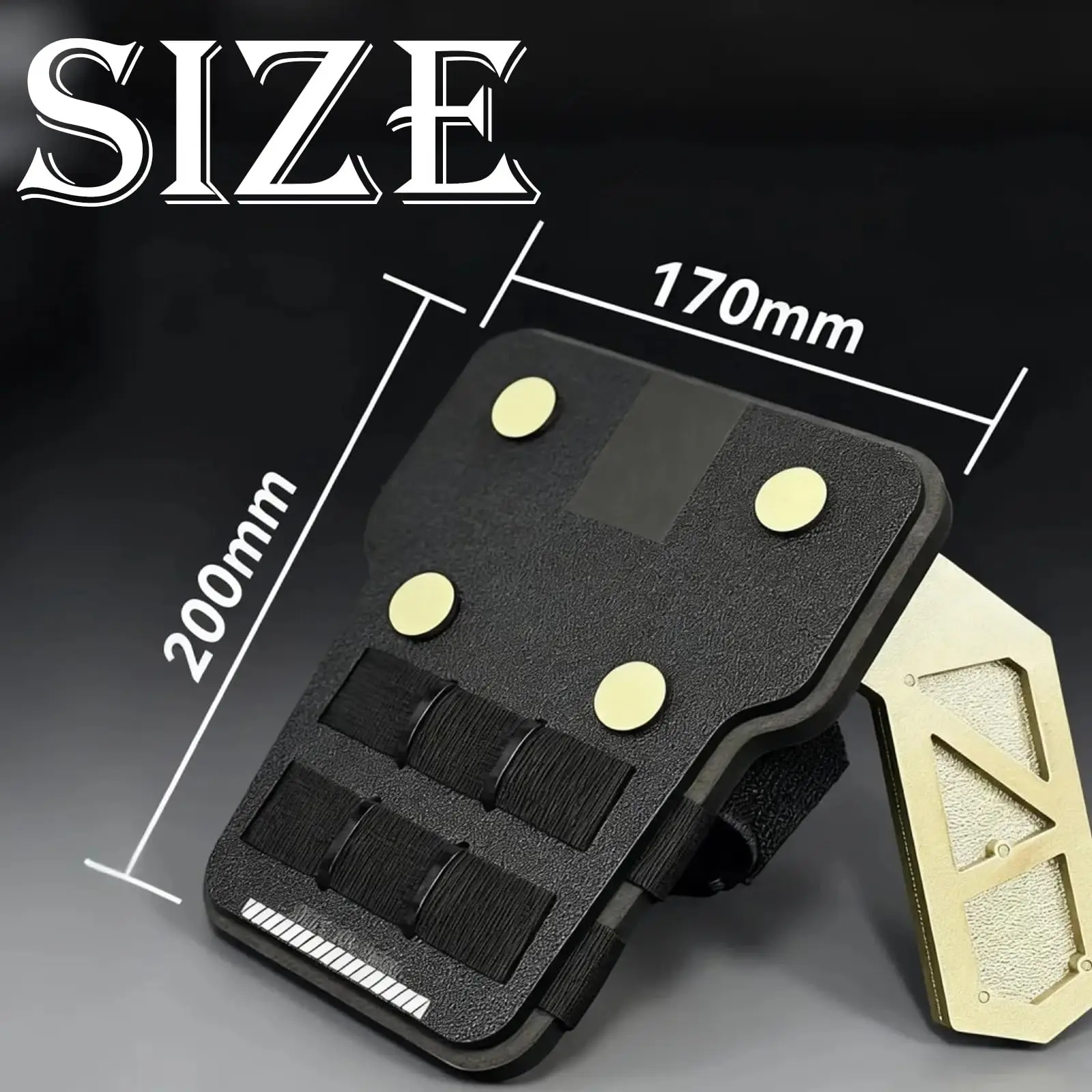 درع الكتف التكتيكي الخيال العلمي المستقبلي متوافق مع مولي وواقي كتف متعدد الوظائف قابل للتعديل للحفلات التنكرية في الهواء الطلق