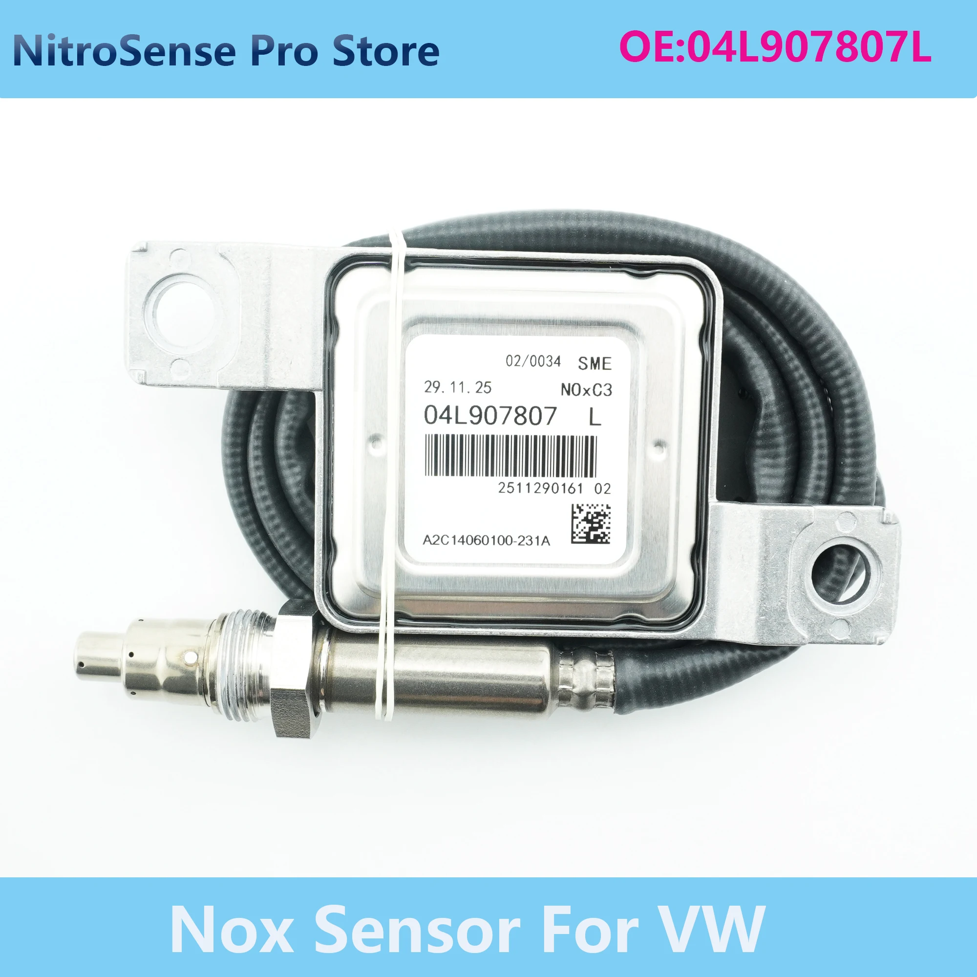 

04L907807L Nitrogen Oxide Sensor for AUDI Q3 Q5 A4 VW Tiguan Sharan Passat Seat ALHAMBRA skoda 1.4 2.0TDI 2007-2018