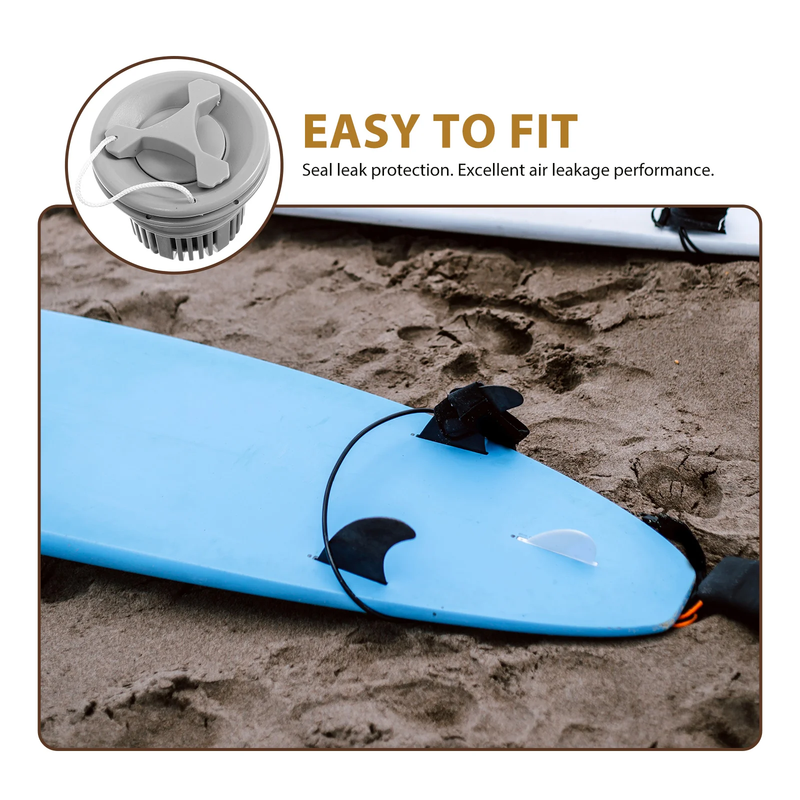 

6 Holes Inflatable Boat Raft Canoe Air Adapter Grey Nozzle Leak Protection Boating Air Valve Inflatable Boat Adapter