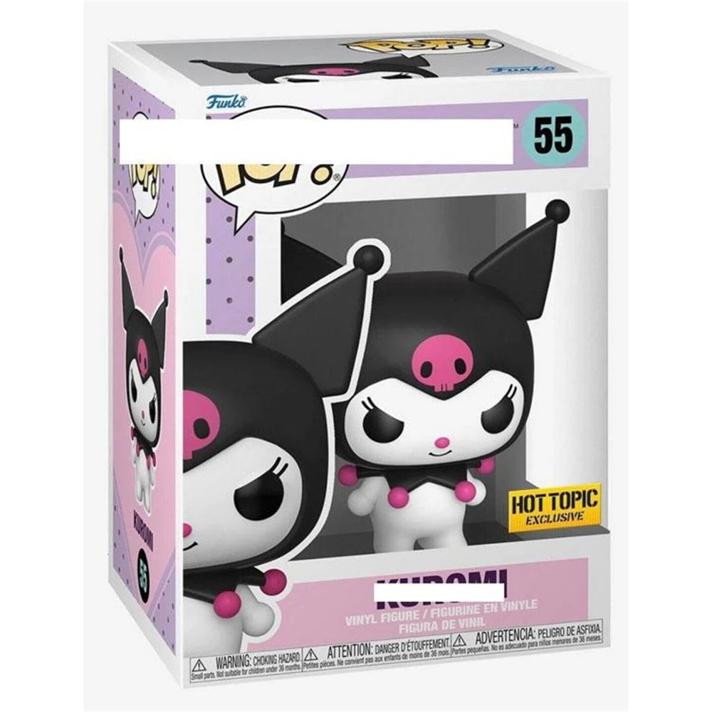 FUNKO POP Hot Sanrio Kuromi Melody Paku Hello Kitty, Juguetes, Figura de Acción Coleccionable, Lindos Muñecos Kawaii para Escritorio, Artículos de Juguete, Regalo