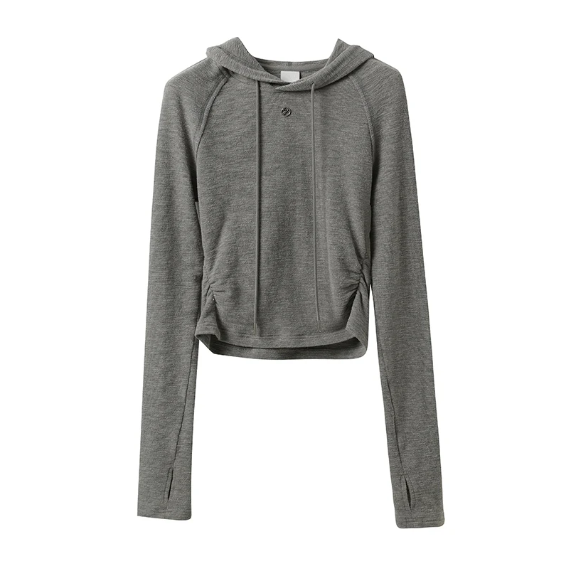 تي شيرت نسائي بأكمام طويلة ، بلوزات بعلامة فينا ، قمم برقبة مستديرة ، ملابس نسائية ، صيف ، WA096