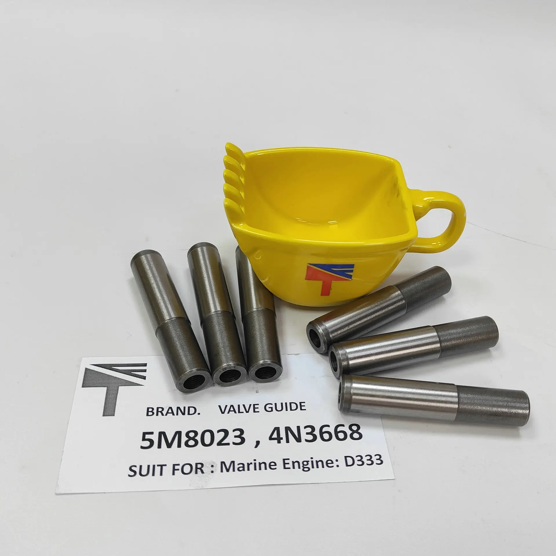 Guía de válvula 4N3668 4N3668 para maquinaria de construcción bulldozer D333, accesorios
