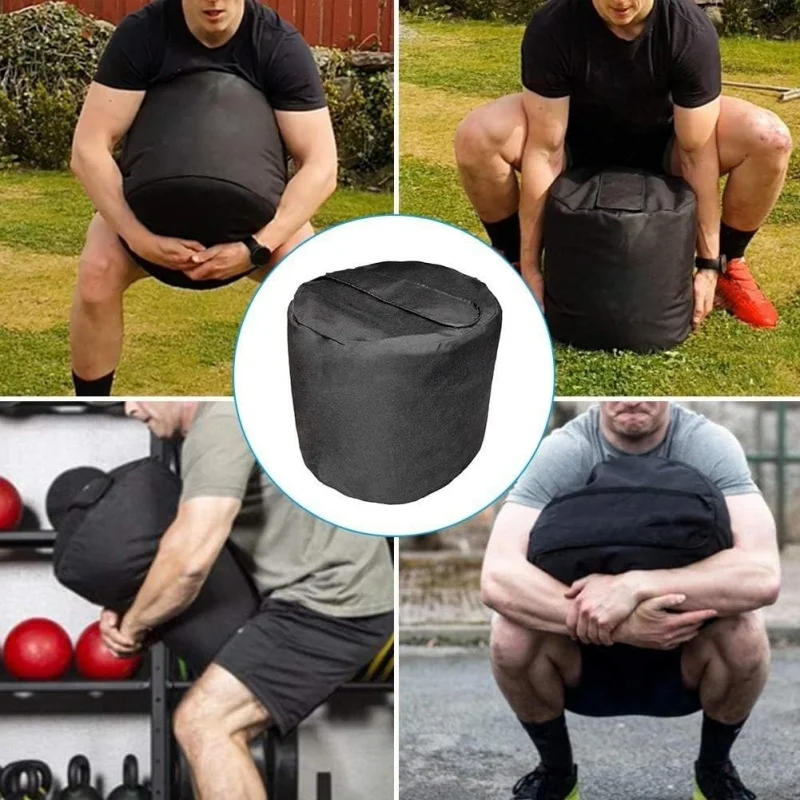 Gym Power Bag Strongman Sandbag Heavy Duty Workout Sandbags for Fitness Cross-Training & Exercise Strength Training Power Bag