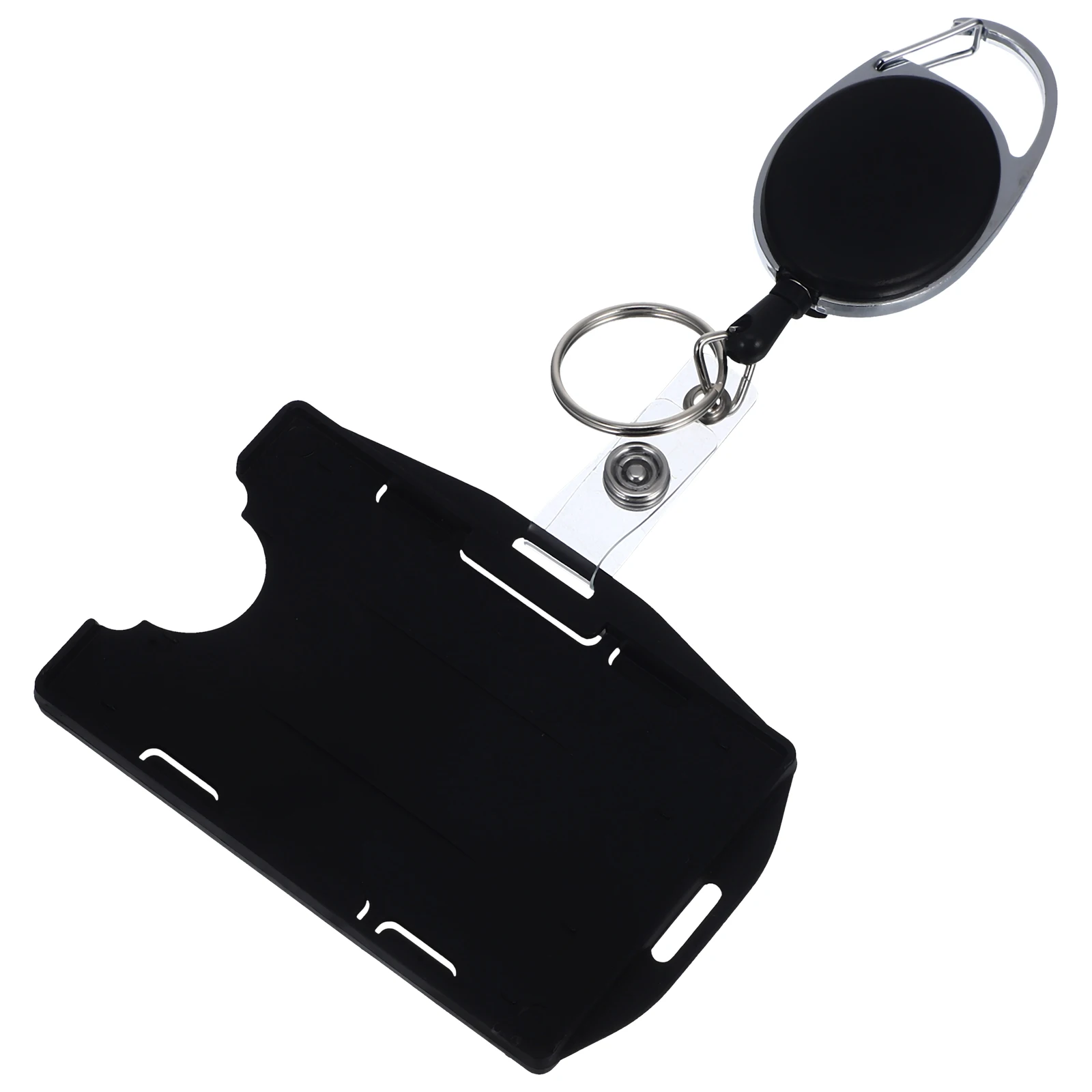 

ID Card Holder Vertical Sleeve Clear Badge Work Cards Cover Frames for Pin Badges Nurse Name Tag Holder Waterproof