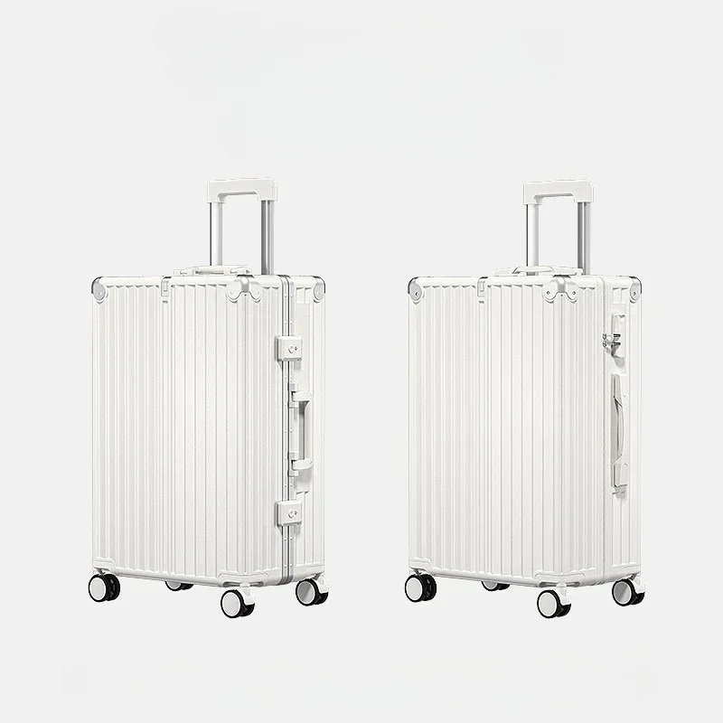 20/22/24 inch reiskoffer rolbagage aluminium frame instaptrolley met wielen handbagage met bekerhouder