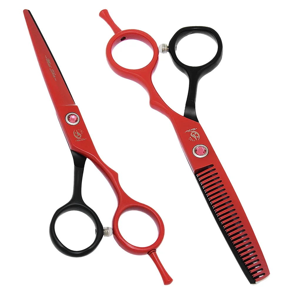 

Meisha 5.5" Professional Hairdressing Cutting Scissors Sharp Edge Thinning Shears Stainless Steel Salon Haircut Clippers A0020A