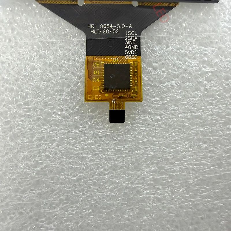 5 inch 6 pin Touch screen HR1 9684-5.0-A Capacitive Touch Screen Panel Repair Replacement Parts