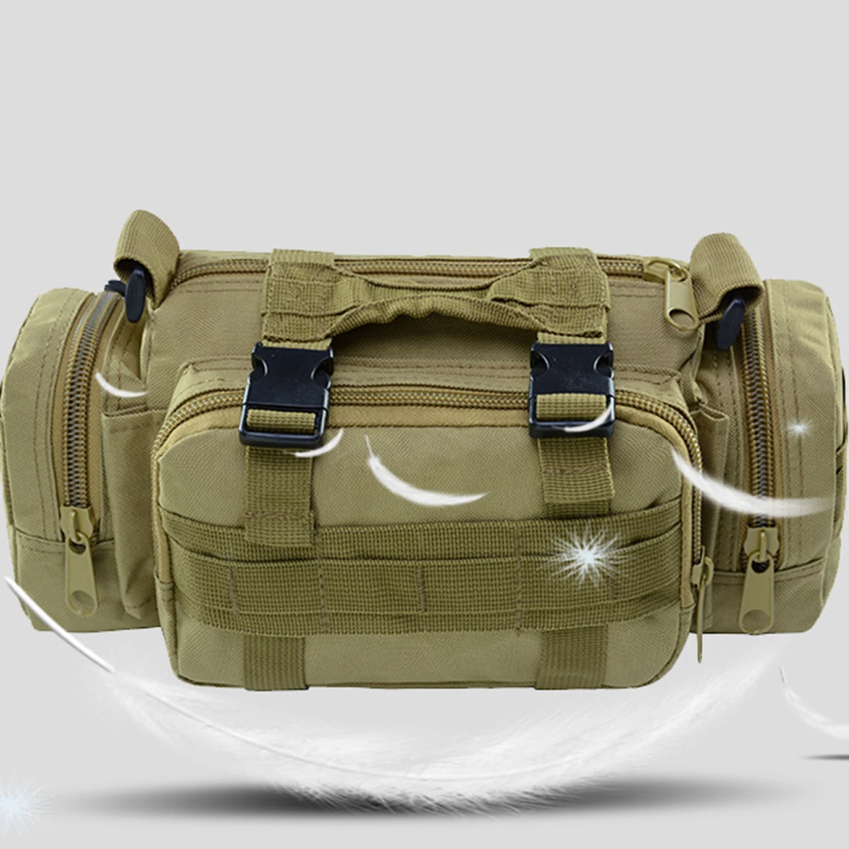 3P Magic Multifunctional Crossbody Camouflage Tactical Outdoor Sports Waist Bag Men\'s Photography Shoulder Camera Bag