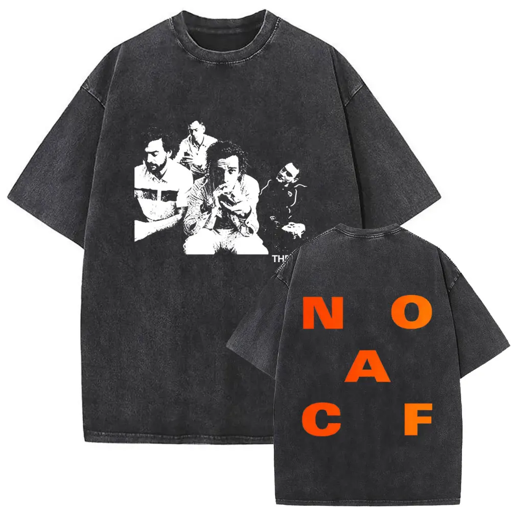 Alternative Rock Band The 1975 Notes on A Conditional Form Vintage Washed T-shirt Men Women Retro Gothic Oversized Streetwear