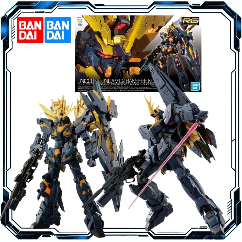 

Bandai RG 1/144 RX-0[N] Unicorn Gundam 02 Banshee Norn Mobile Suit Gundam Unicorn Gunpla Model Kit Collectible Model Ornaments