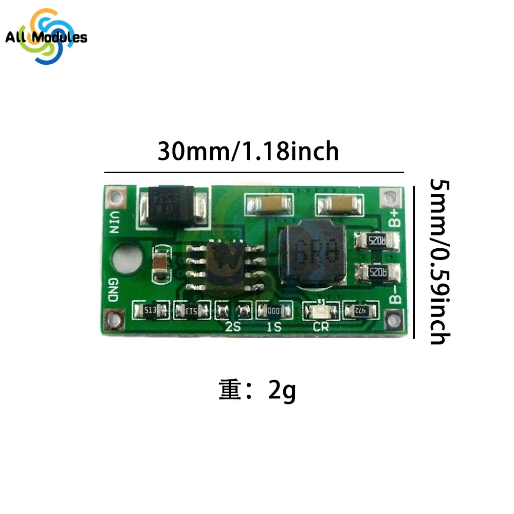 DC 5-23V 1S 2S 3S Multi-Cell Version 18650 Lithium Battery Chargering Board for Li ion Cell Solar Portable Device Charger Module