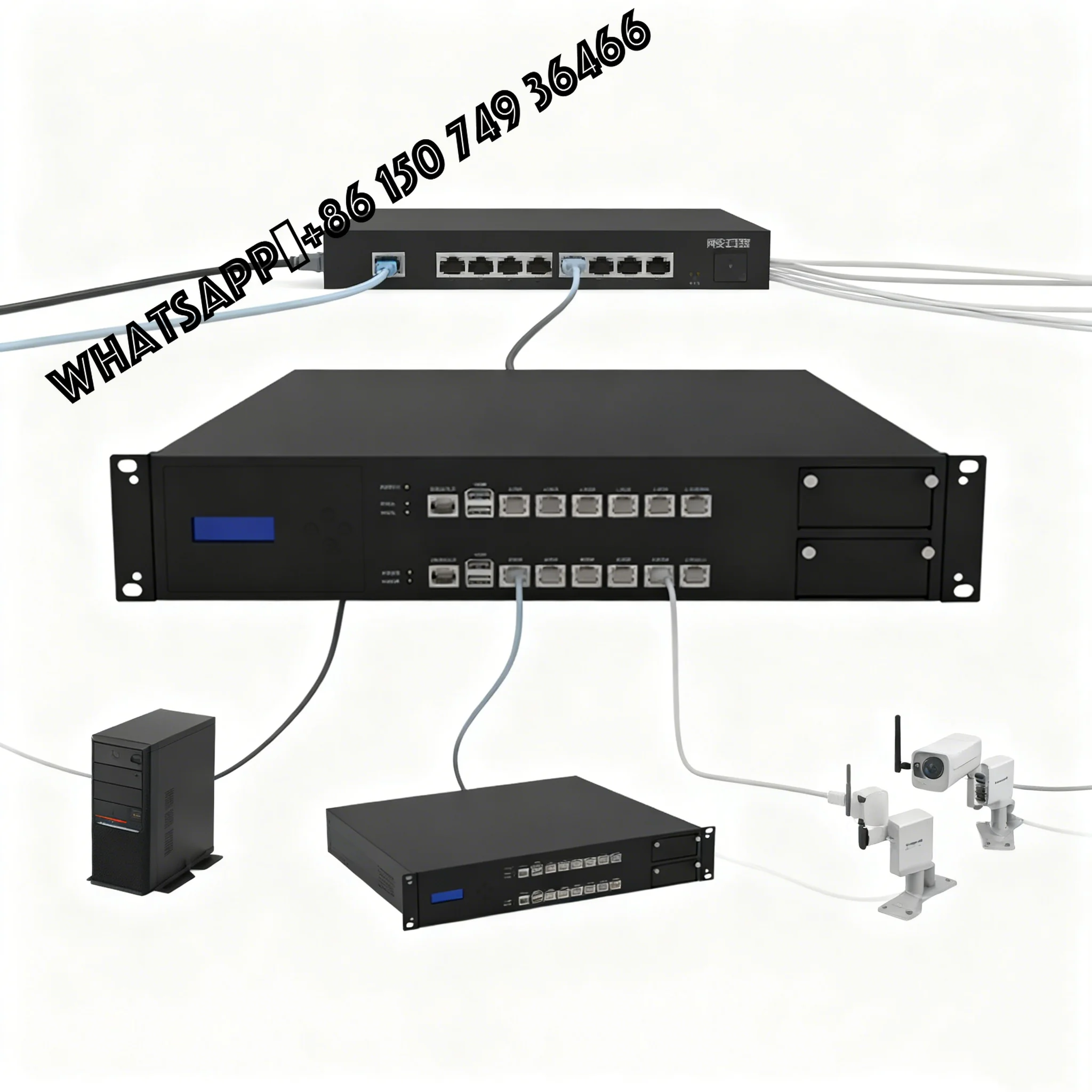 

Rk3288 Industrial Computer Fanless Embedded Computer N97 I5 I7 12th Gen Industrial Pc Box with 6*COM 2 LAN 6*USB DC 12-24V