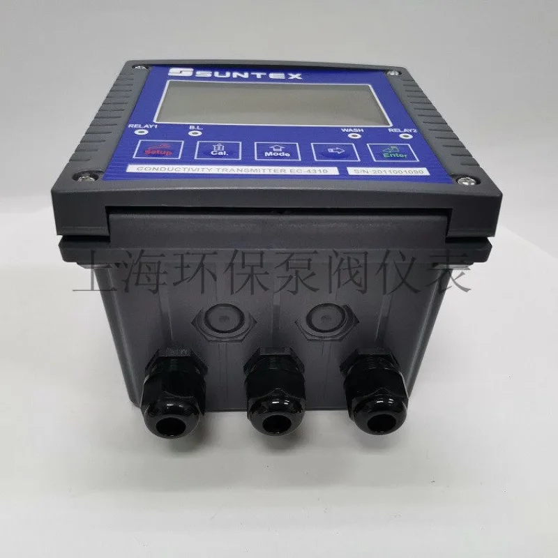 Shangtai EC-4310/EC-4310RS Intelligent Conductivity EC/Resistivity RC Transmitter with Salinity Function
