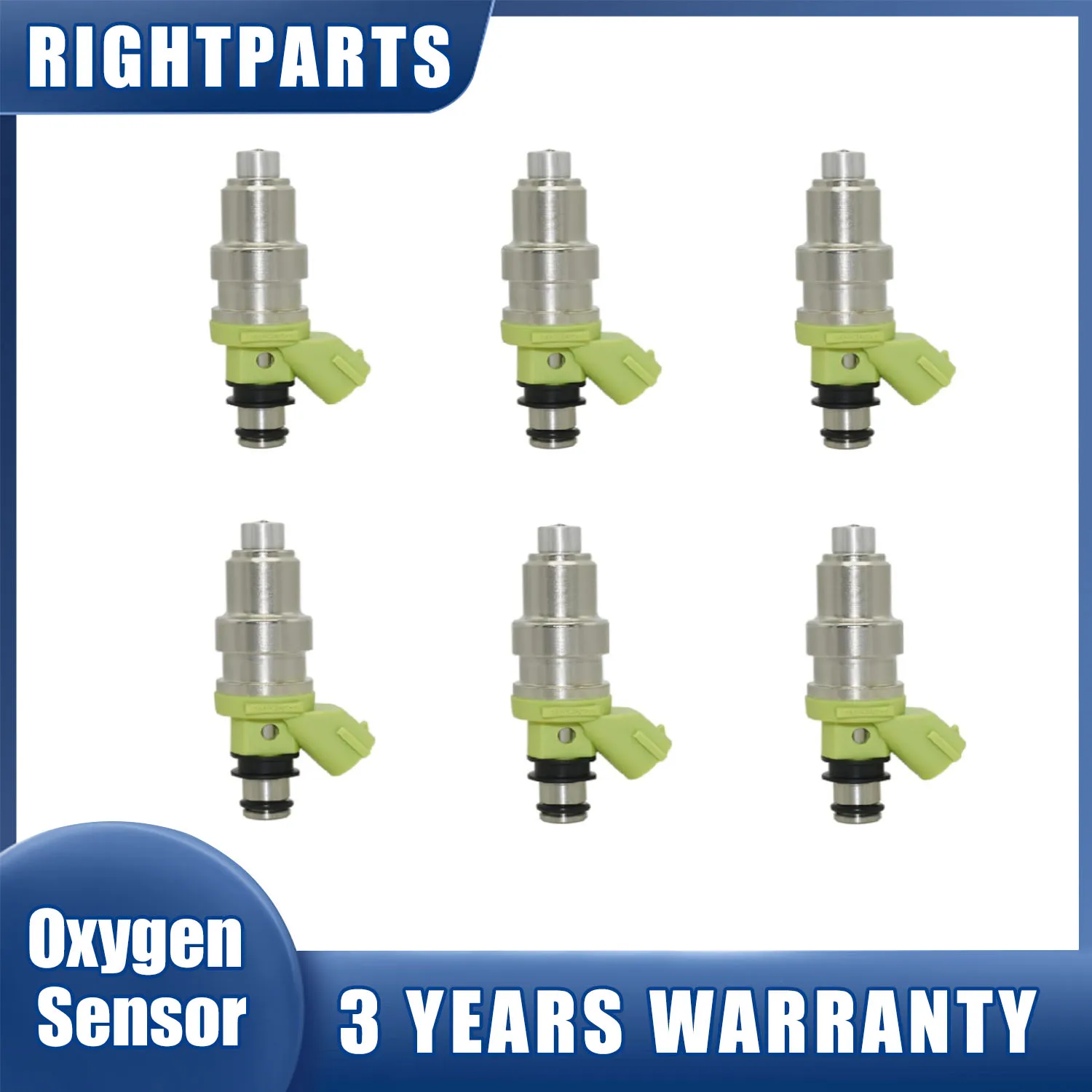 6Pcs Fuel Injectors 23209-70080 For 1989-1992 Toyota Supra Cressida 3.0L l6 23250-70080