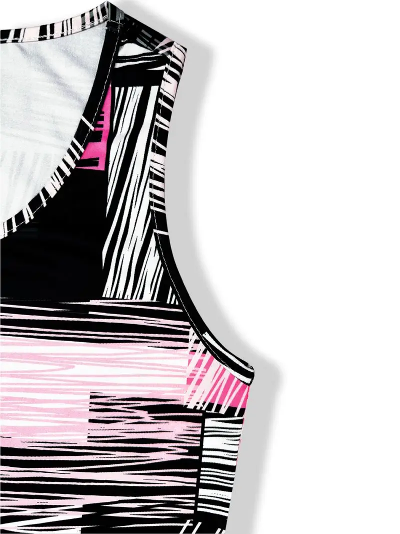 Women's Round Neck Shoulder Drop Wide Strap Vest Loose Fit Daily Commuting Top Casual Comfortable Design