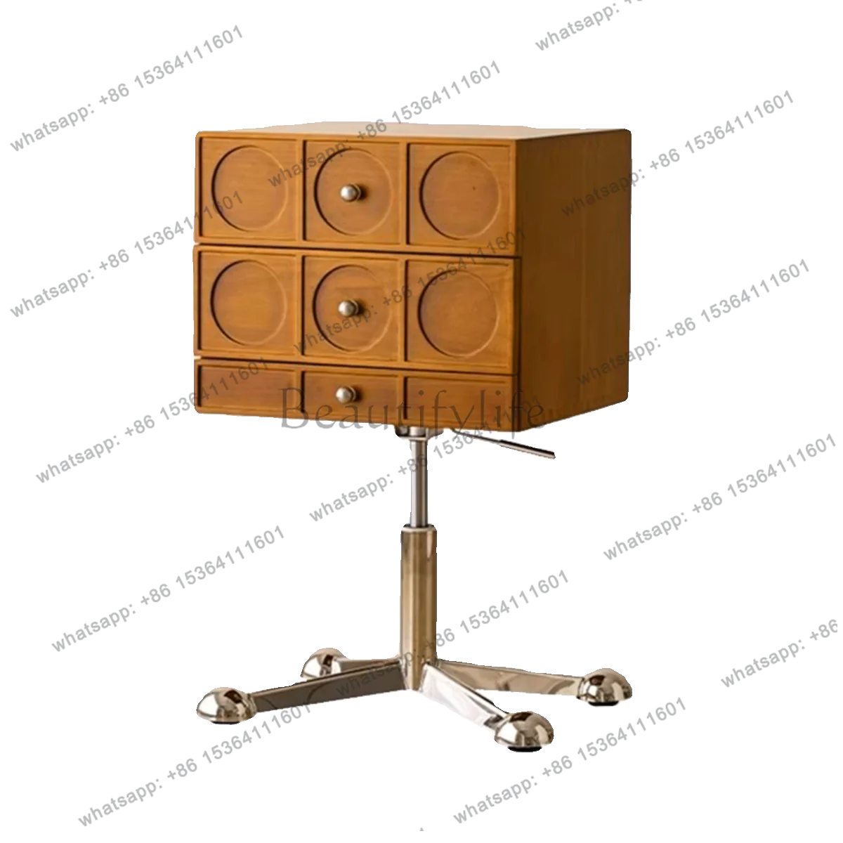 Bauhaus storage cabinets, vintage style sofas, side lifting shelves, entrance chest of drawers