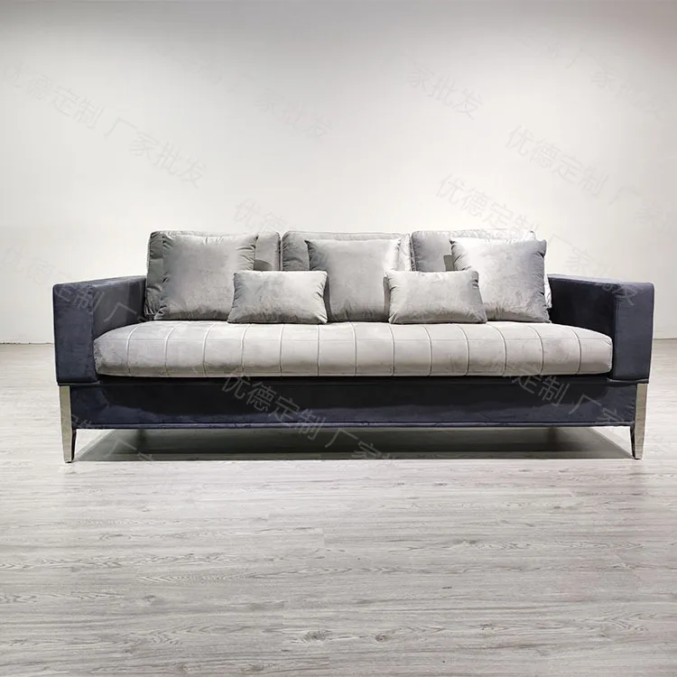 

Простой однообразный диван в европейском стиле для гостиной, комбинированный диван 3 + 2 + 1 для гостиной, диван для отдыха