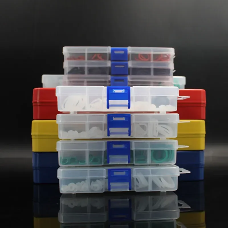 O Rings Rubber Silicone O Ring Seal NBR VMQ FKM Sealing O-rings Nitrile Washer Rubber oring set Assortment Kit Set Box Ring-.-