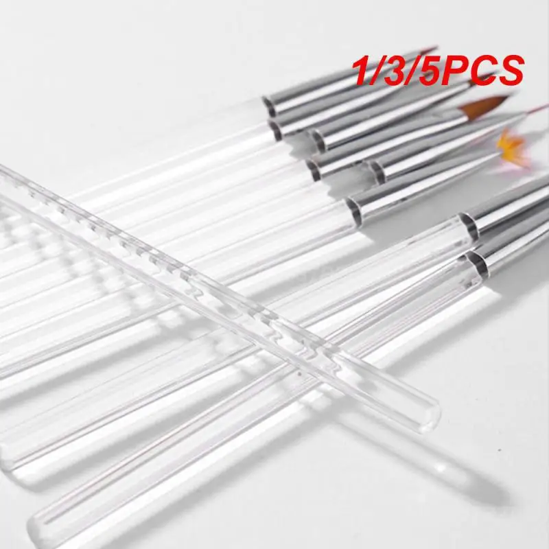 1/3/5PCS Phototherapy Pen Type 16 Pieces Transparent Nail Tools Convenient To Use Comfortable Grip Nail Pen Manicure Tool