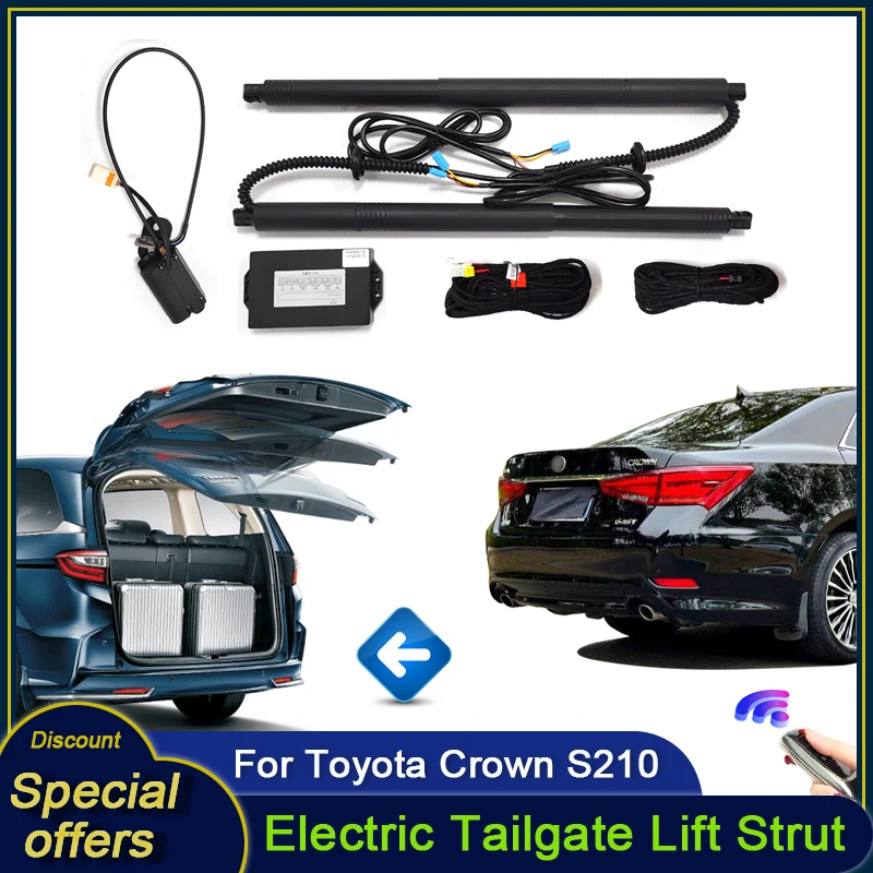 

Для Toyota Crown S210 2012 ~ 2020 автомобильная электрическая задняя дверь, задняя дверь, стойка, мощность автомобиля, комплект подъема задней двери для багажника