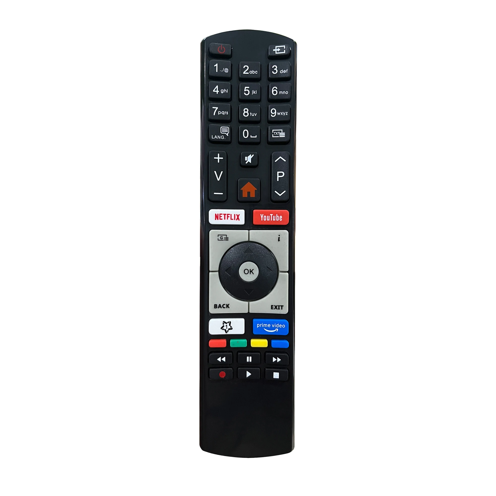 Remote Control RC4318P RC4391P RC4318 for Vestel Finlux Telefunken Edenwood 4K Smart Television