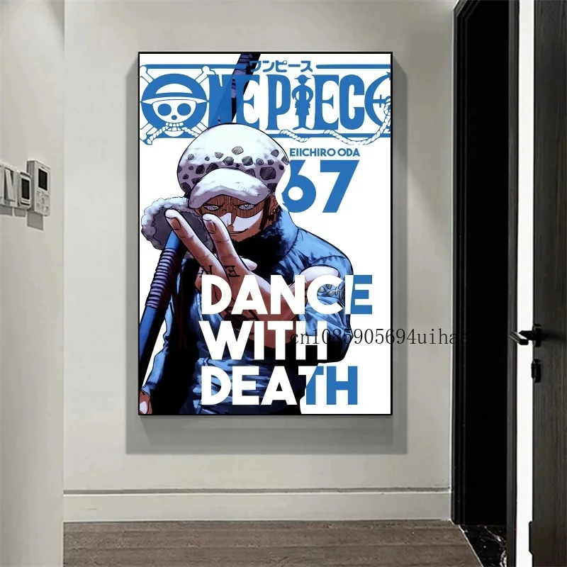 Japan Klassieke Anime One Piece Monkey D. Luffy Zoro Bestelgroep Foto Art Poster Canvas Schilderij Geschikt voor Slaapkamer Decoratie