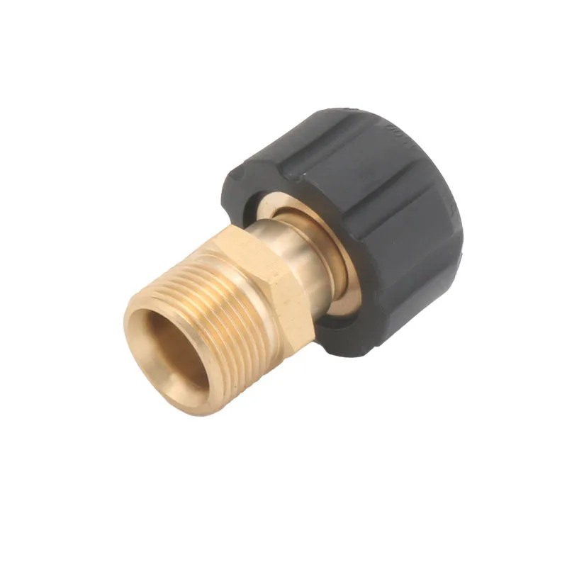 High Pressure Water Gun and Water Pipe Winding M22*15 High Pressure Washer Accessories High Pressure Gun Special Swivel