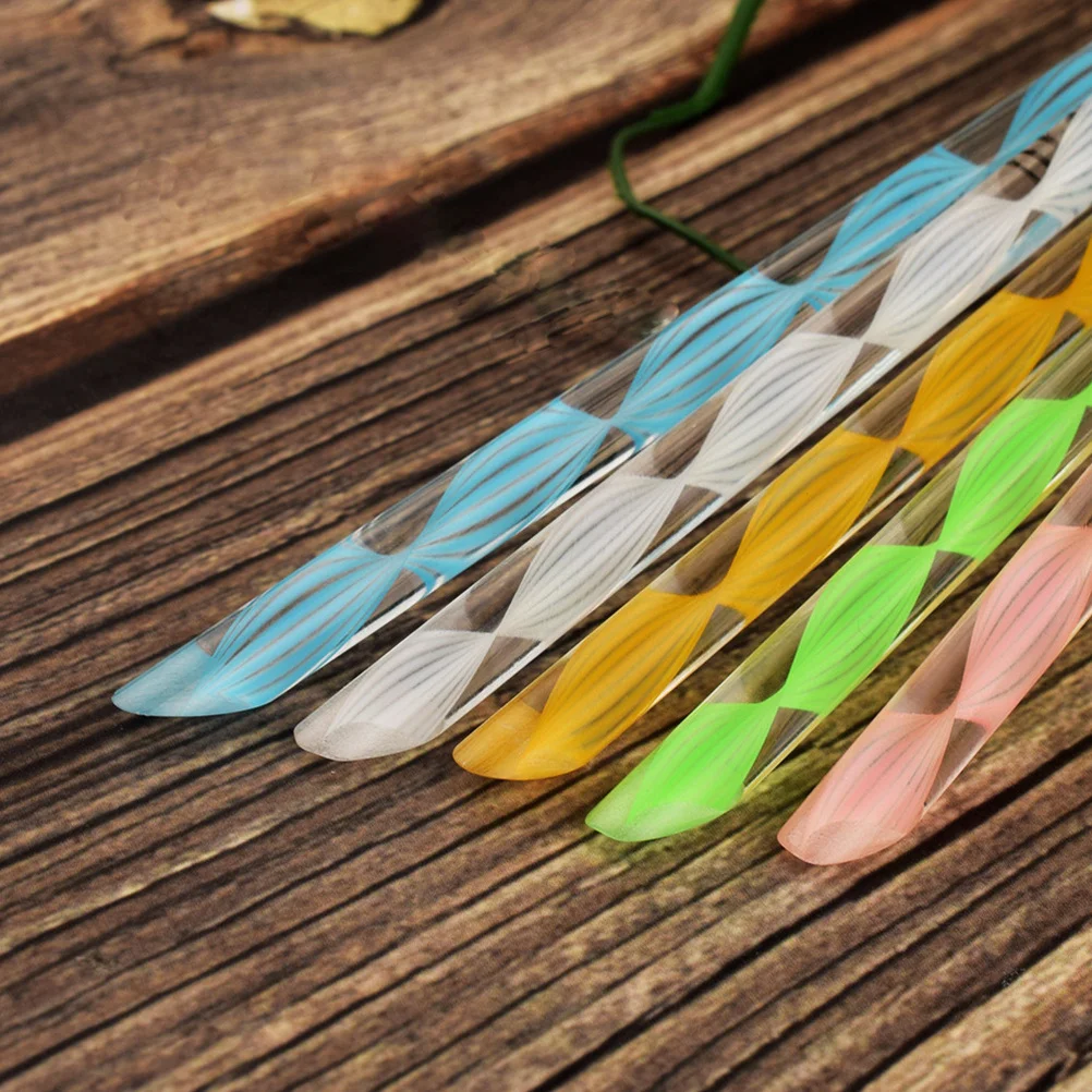 Bolígrafos para decoración de uñas, pinceles profesionales duraderos para dibujar manicura, accesorios de pintura de uñas en Gel Uv, bolígrafos para manicura, 5 uds.