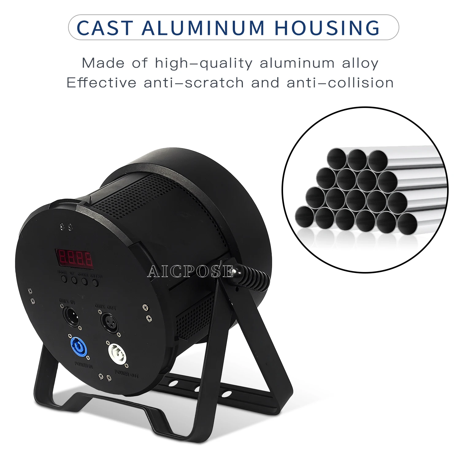 18x20 واط RGBW 4 في 1 LED الاسمية ضوء واحد 20 واط عالية الطاقة الألومنيوم ضوء المرحلة DMX التحكم نادي فندق DJ ديسكو ضوء #4