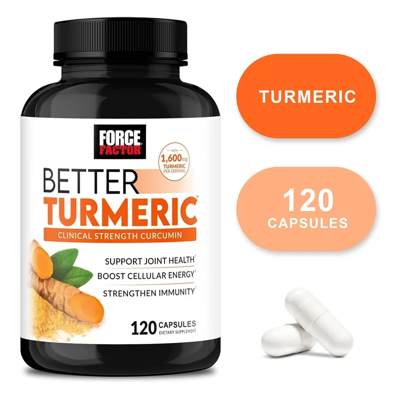 Turmeric Capsules Supplement with Black Pepper, Premium Joint Health and Joint Supplement, Muscle, Bone, Immune Health