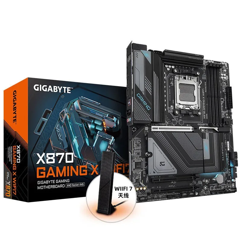 Parts for Gigabyte X870 GAMING X WIFI7 desktop main board DDR5 for 9600X/9700X/9900X