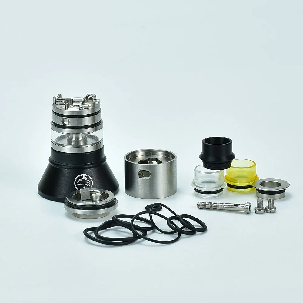 WOLFCOOLVAPE Vaporizer Hellfire Maverick RDTA 316SS 2ml 22mm RDTA Vape hellfire drip tip Hellfire MavT 22mm RDTA Tank atomizer tank
