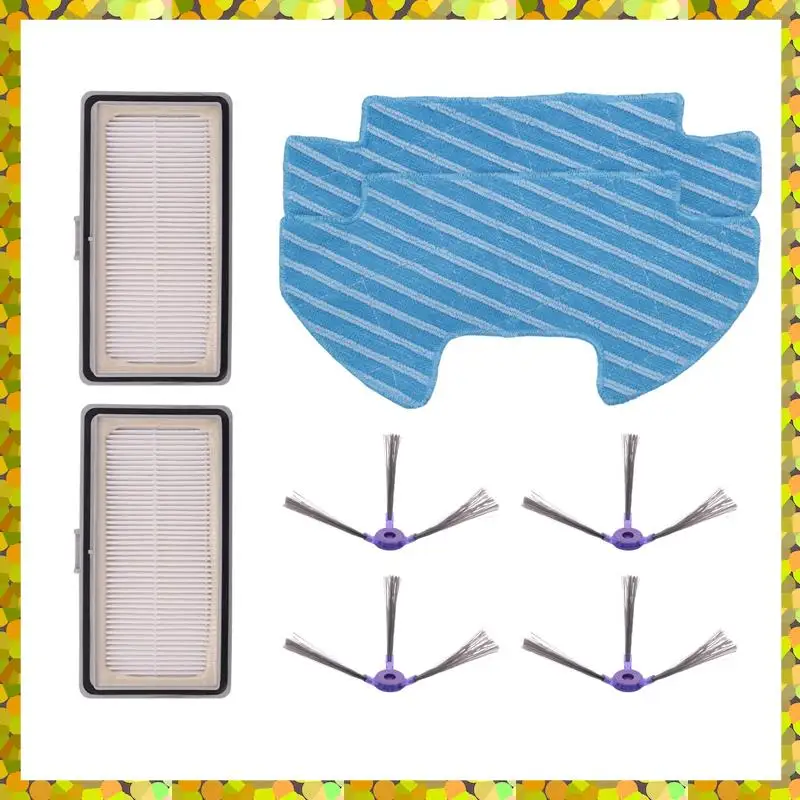 AGLH-fregona con filtro de Cepillo Lateral para Midea VCR07 VCR08 MR09 Samsung VR05R5050WK, piezas de repuesto para Robot aspirador