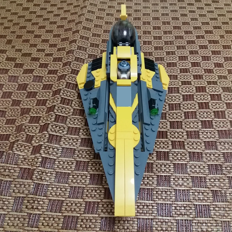 ใหม่ MOC Starship Series Anakin Skywalker's Starfighters Building Blocks ชุด DIY Assembly อิฐของเล่นของขวัญ