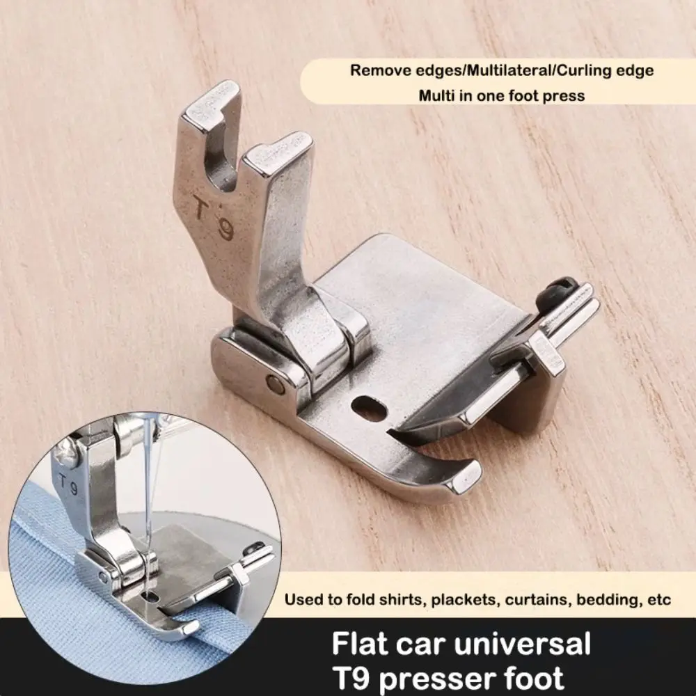 Beef Tendon Edge Adjustable Presser Foot Multifunctional T 9 Embedded Line Sewing Accessories Sewing