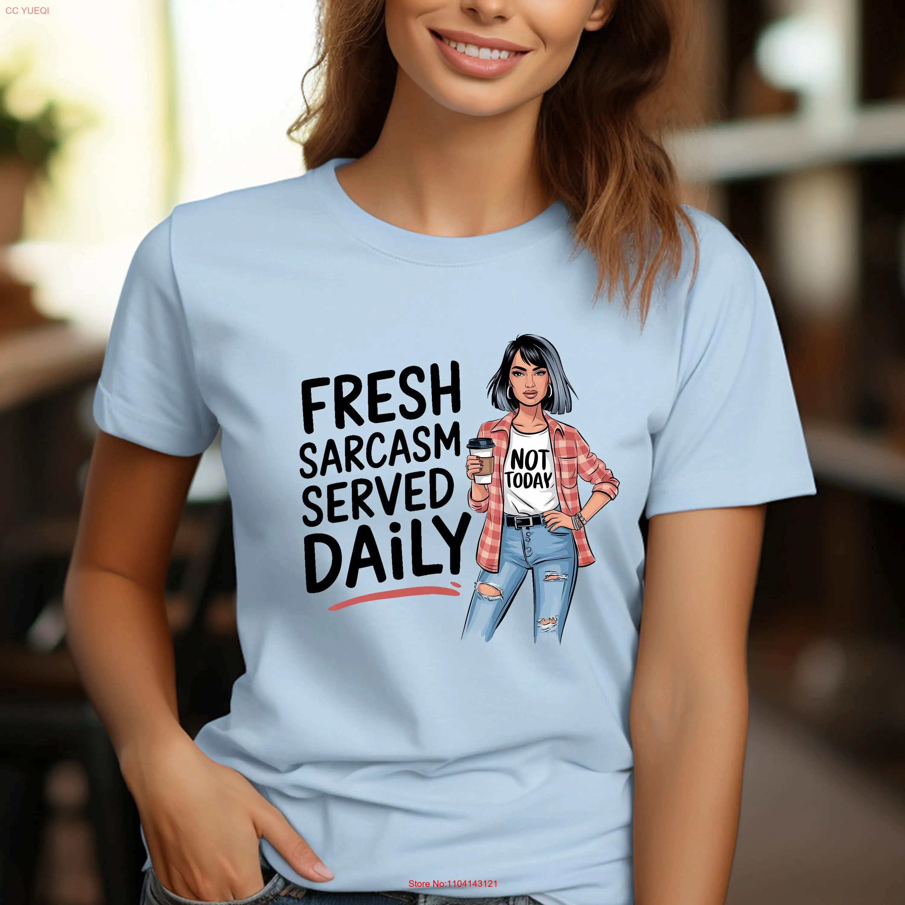 Fresh Sarcasm Funny T Shirt long or short sleeves