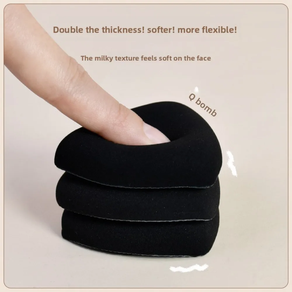 Ultra-thin Foundation Brush Makeup Mixing Palette for Foundation Lipstick Eye Shadow Triangle Cosmetic Puff Make Up Tools Set