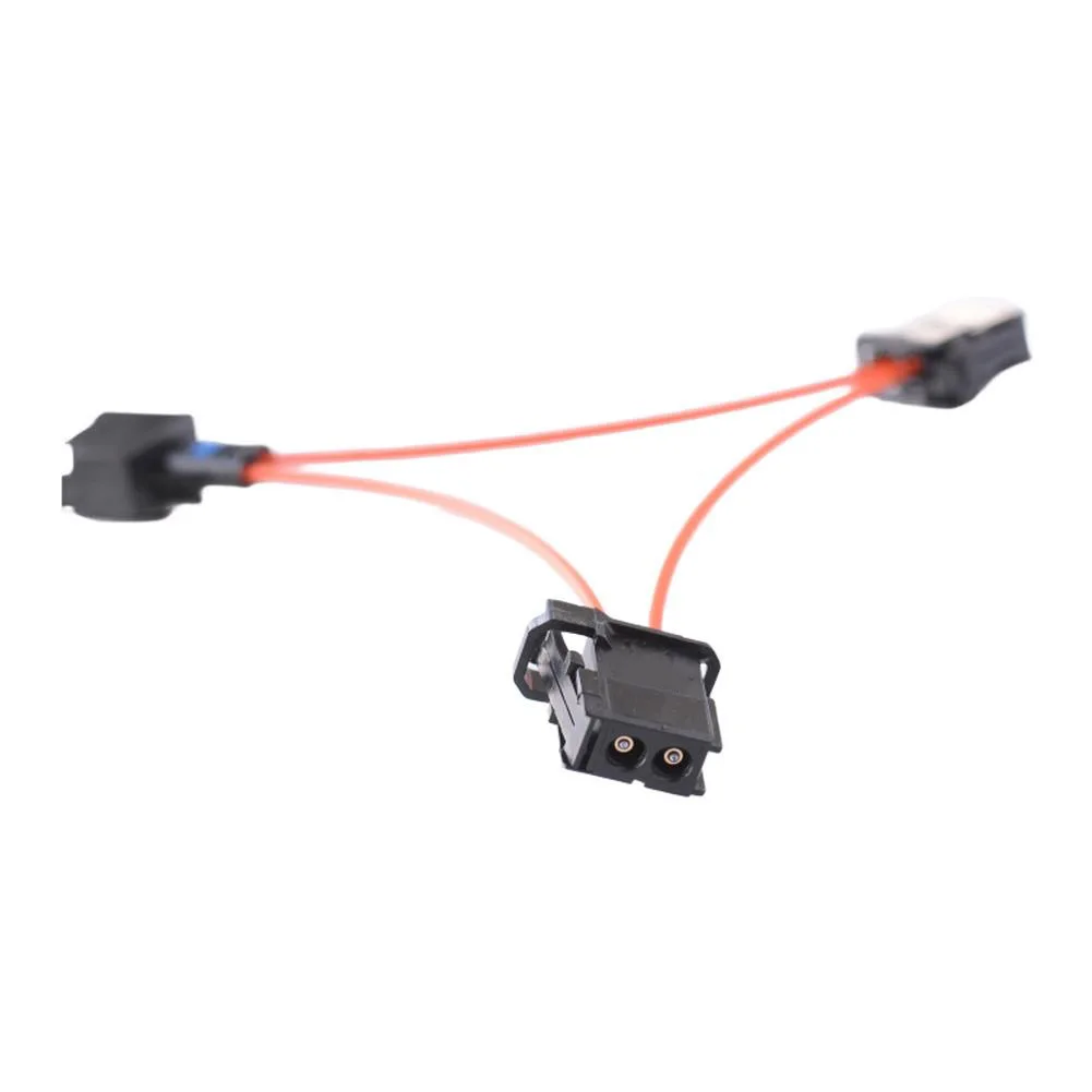 Fiber Optical Optic Loop Bypass Male&Female Adapter Cable For BMW... Optic Fiber-Jumper Cable Multimedia Connectors