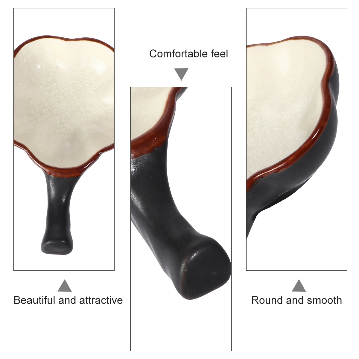 

Delicate Paint Tray Ceramic Ink Palette Well Polished Durable Materials Chinese Calligraphy Tool Holder Palette