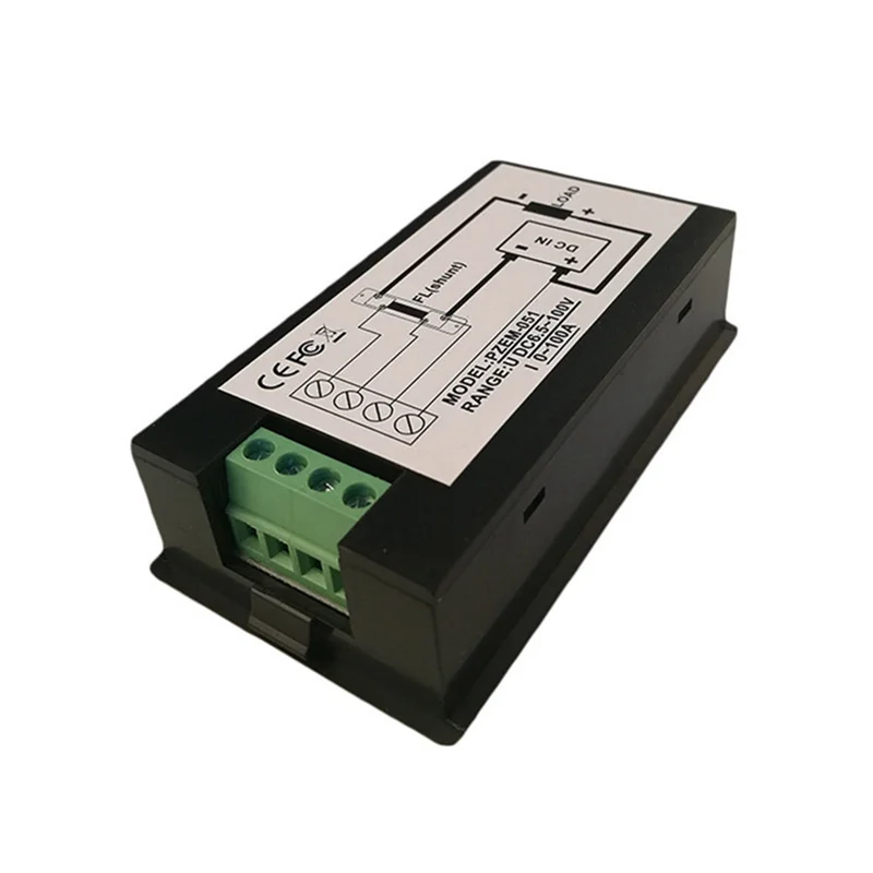 DC 6.5-100V 0-100A LCD Display Digital Current Voltage Power Energy Meter Multimeter Ammeter Voltmeter 100A Current Shunt