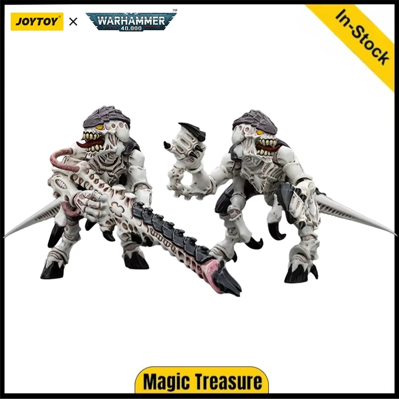 【In stock】 JOYTOY 1/18 action figure Tyranids Hive Fleet Leviathan Termagant with Spinefists Spike Rifle Model Toy Collection