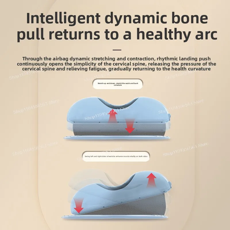 Домашняя массажная подушка для кривой, коррекция, защита шеи и плеч, инфракрасная интеллектуальная подушка для массажа шейки матки