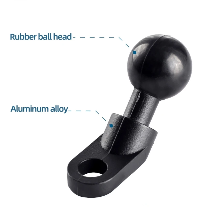 Nhôm Đế Gắn 25mm ngled Đầu Lông Adapter Đế tròn Chân Đế Kết Nối K1KF