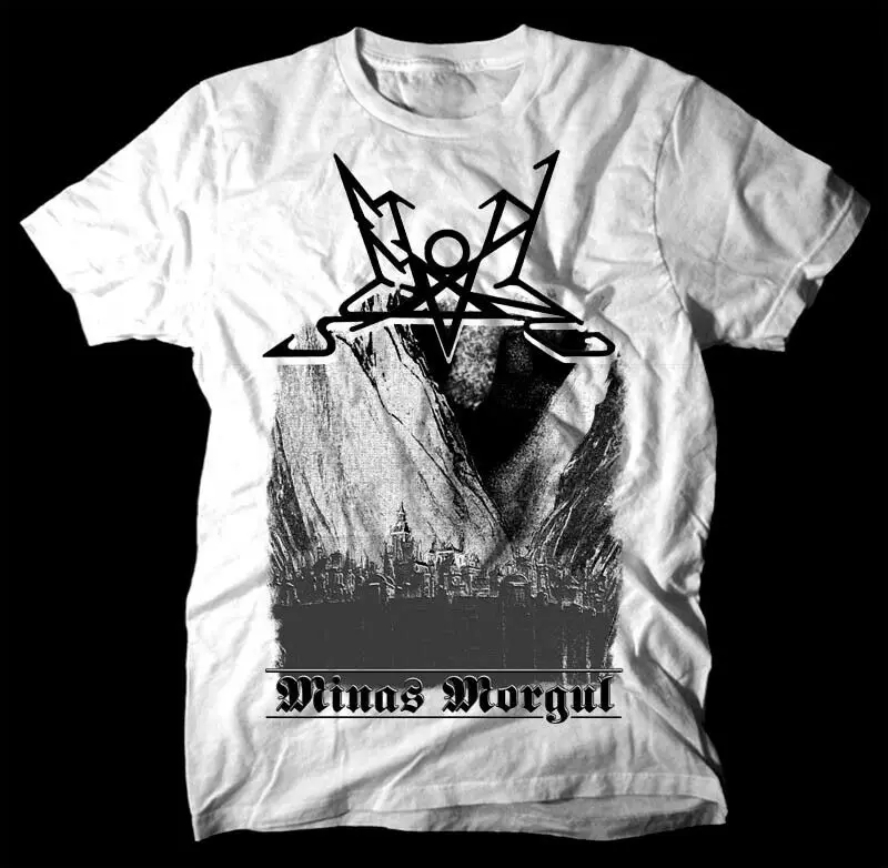 Summoning Minas Morgul T shirt WHITE metal band