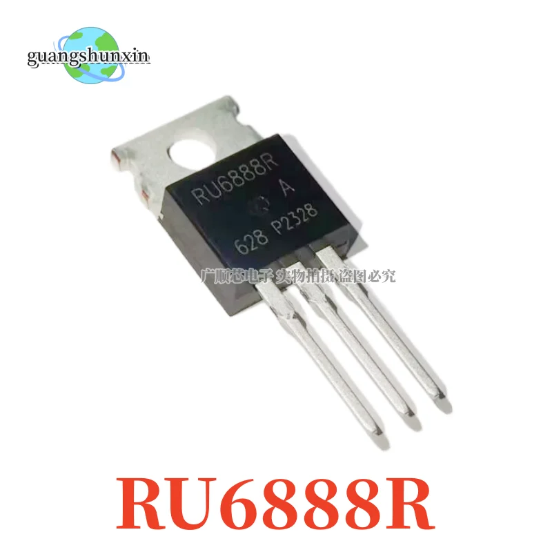 10PCS RU6099R RU6099 RU6888R RU6888 TO-220 MOSFET Commonly used with good quality