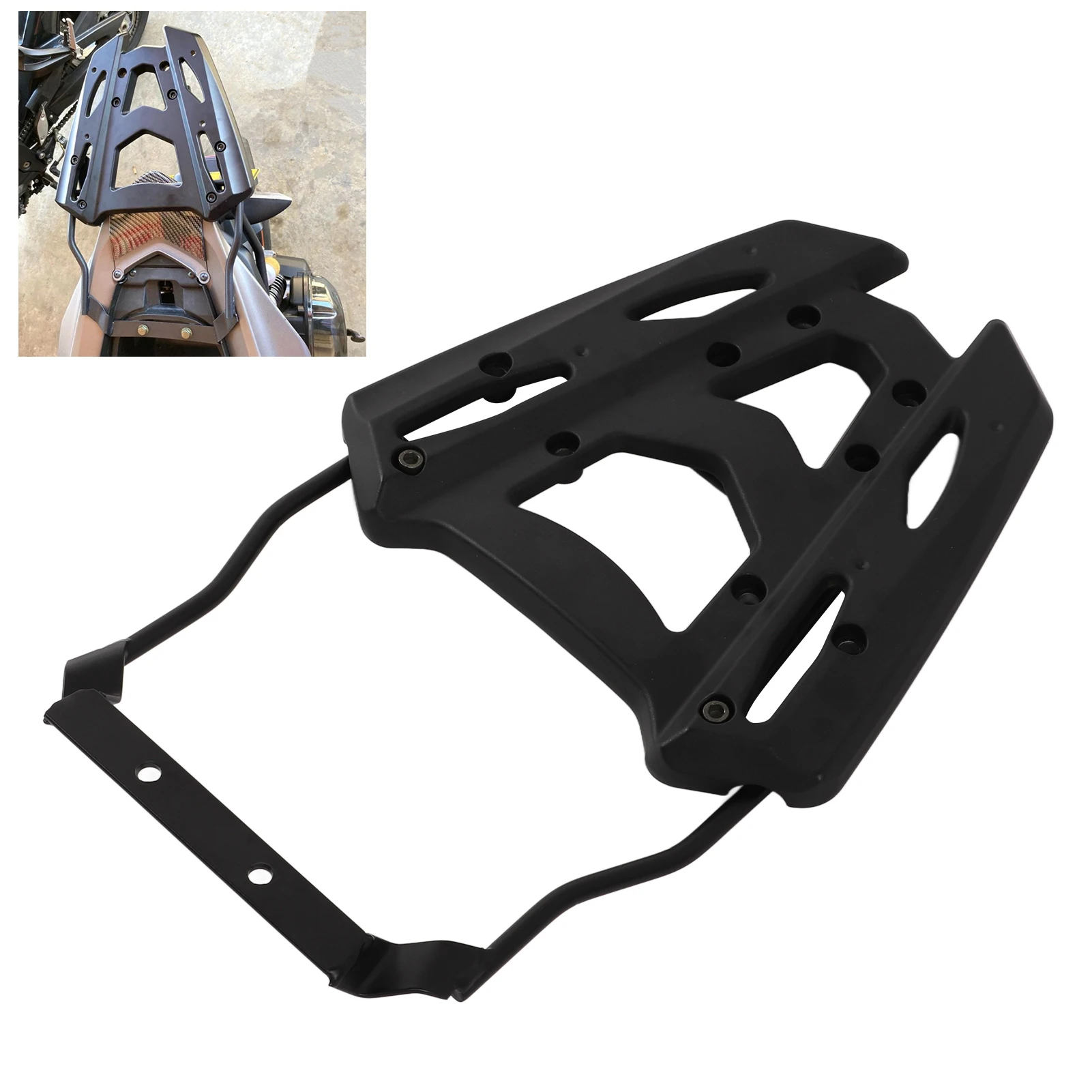 Motorfiets Achterlichten Bagagerek Vervanging voor Yamaha Aerox 155 NVX 155 NVX Aerox 155 Motorfiets Cargo Houder Achterbagagerek